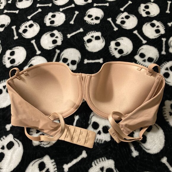 GAPBODY 34C Taupe nude smooth convertible strap strapless underwire t-shirt bra - Picture 12 of 12